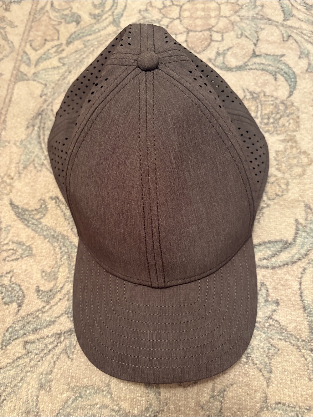 Melin Cap Hat A Game Hydro Heather Gray Performance Snap Back $79 M/L